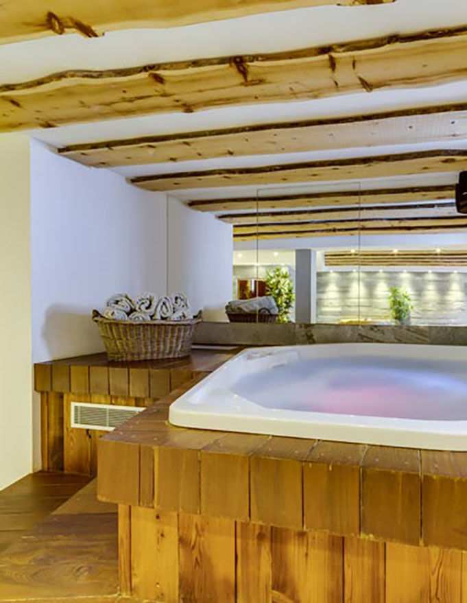 Jacuzzi Hôtel Val d'Isère